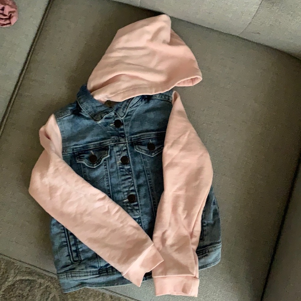 Tucker & Tate rainbow jean jacket